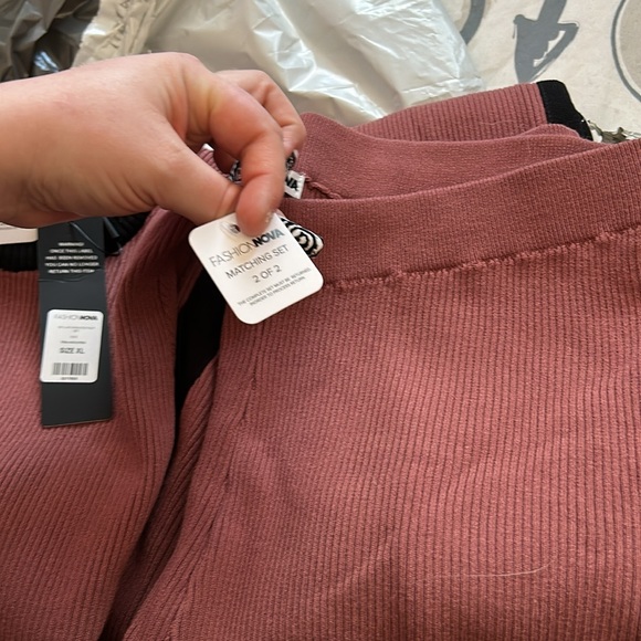 Skylar Sweater Pant Set Fashion Nova size XL - Picture 8 of 8